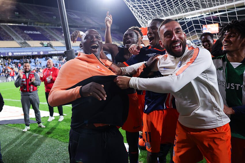 Camara et Tardieu en joie