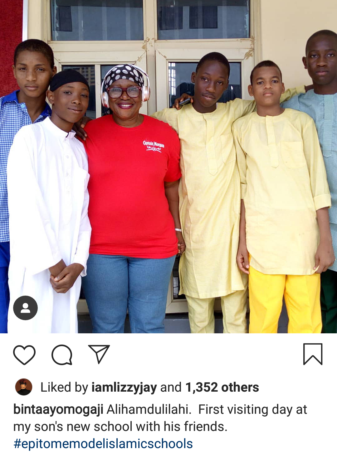 Meet Actress Binta Ayo Mogaji Handsome Husband And Adorable Son she had for Jibola Dabo