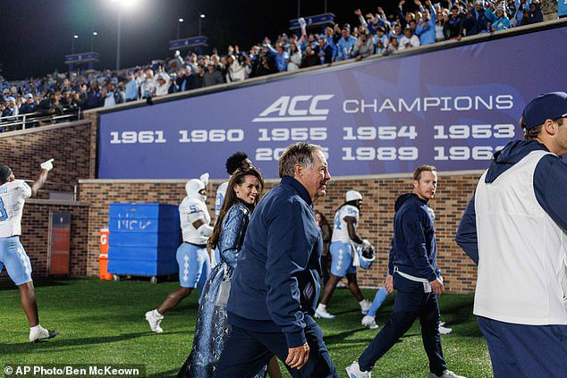 The pair were spotted beaming on the sideline of a UNC game as recently as this month