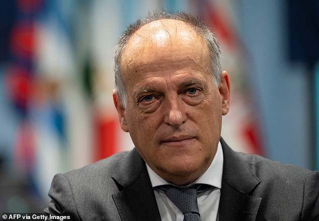 That led to LaLiga chief Javier Tebas describing the new deal as 'an insult to football'