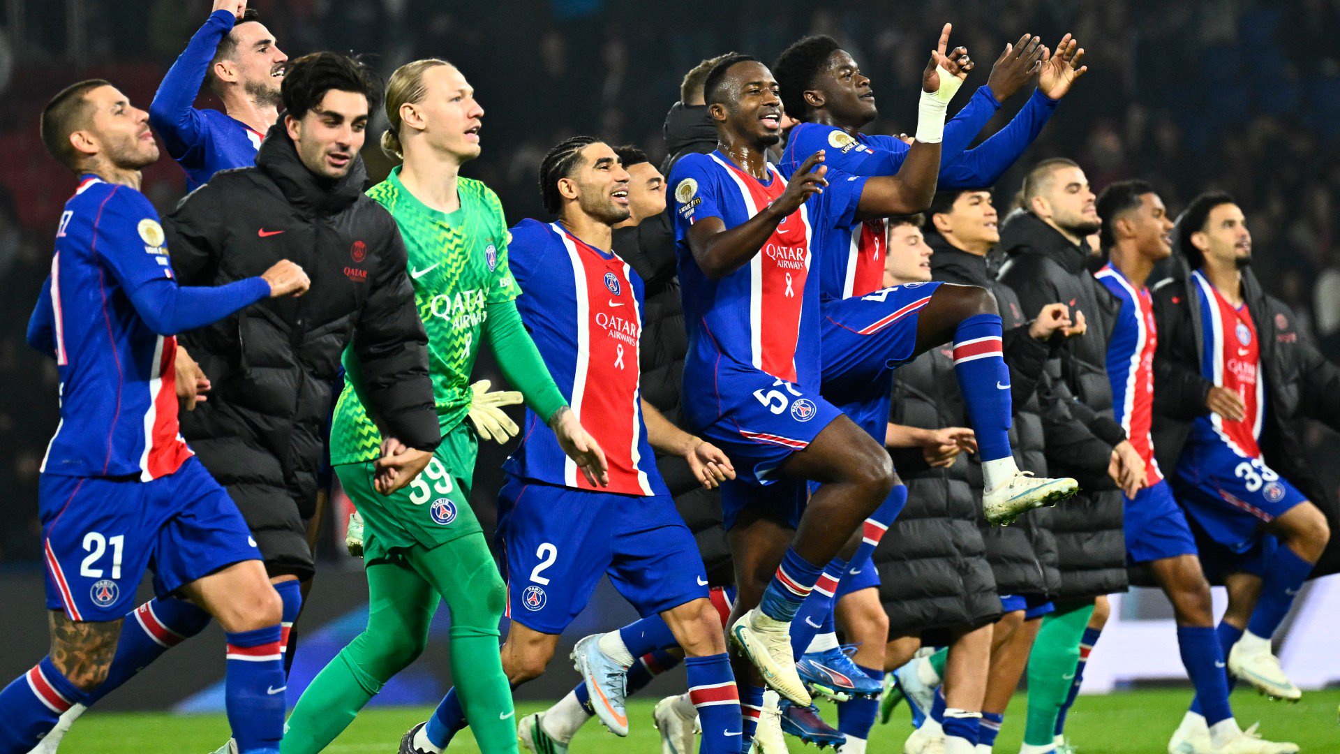 Luis Enrique dedicates PSG win to injured Kvaratskhelia
