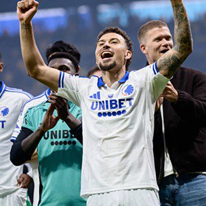 47.º Copenhaga (Dinamarca), 43,875 pontos. Liga Conferência, fase de liga