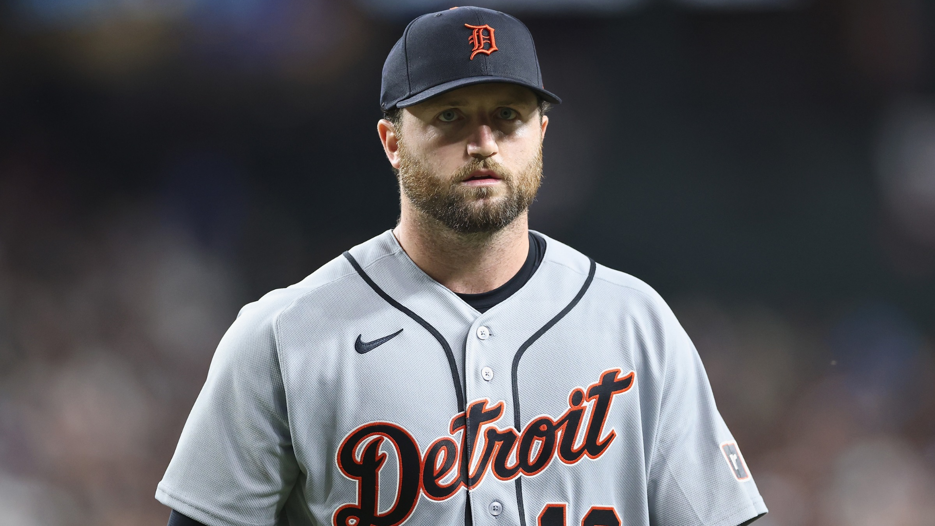 Starting pitcher Casey Mize #12 of the Detroit Tigers during the MLB game at Chase Field on March 31, 2026 in Phoenix, Arizona. The Diamondbacks defeated the Tigers 7-5. (Photo by Christian Petersen/Getty Images)