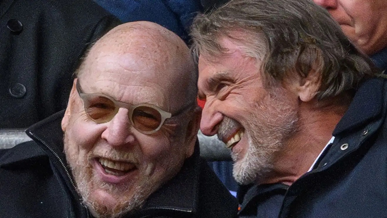 Man Utd co-owners Avram Glazer and Sir Jim Ratcliffe
