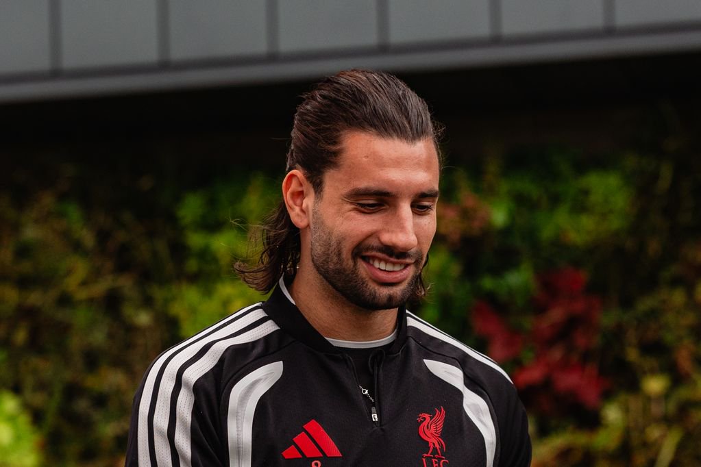 Liverpool midfielder Dominik Szoboszlai.