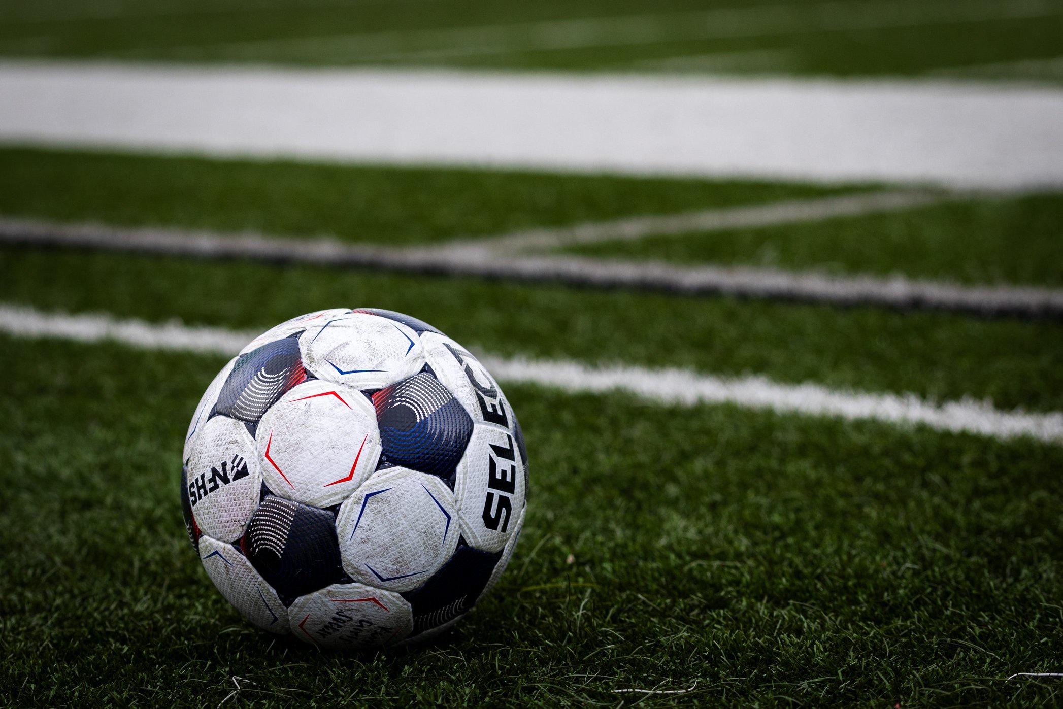 High school  soccer ball