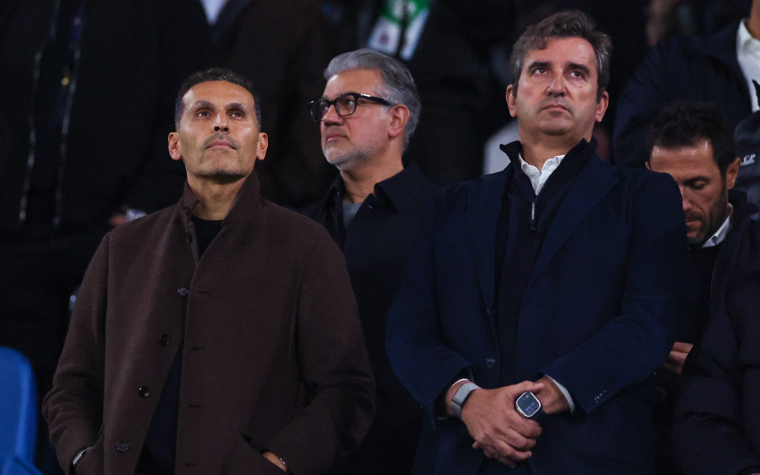 Khaldoon Al Mubarak and Ferran Soriano