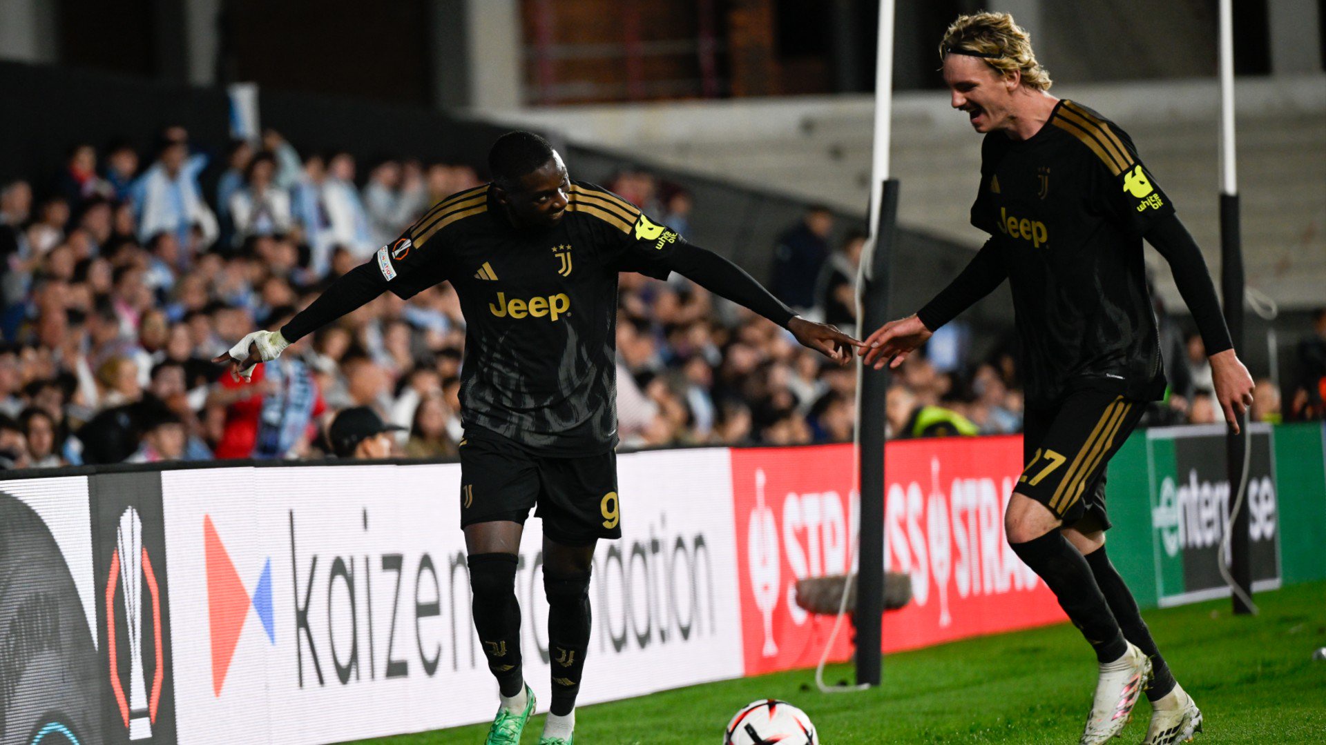 Juventus strikers Kolo Muani and Woltemade to start together against Rennes