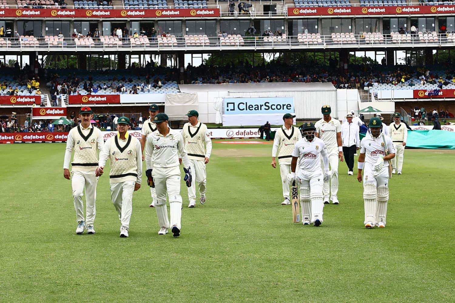 Proteas and Australia players