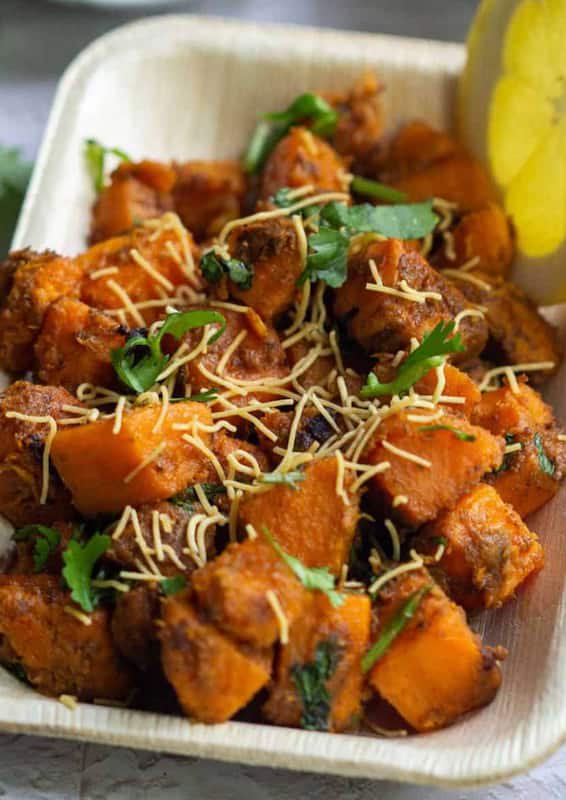 Sweet Potato Chaat