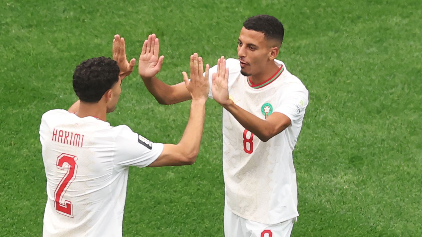 Hakimi surprises Ounahi after surgery
