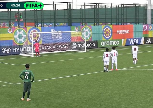 Bolivia refused to defend against an England penalty in fresh U15 World Cup controversy (Source: DAZN)