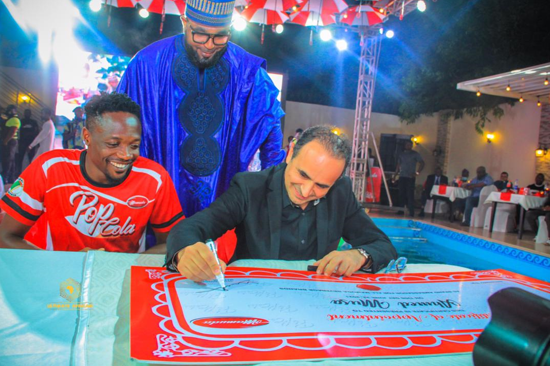 Ahmed Musa Unveiled as Pop Cola Ambassador
