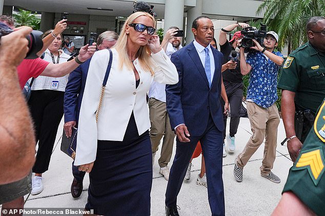 Last month, Woods pleaded no contest to charges stemming from his DUI back in late March