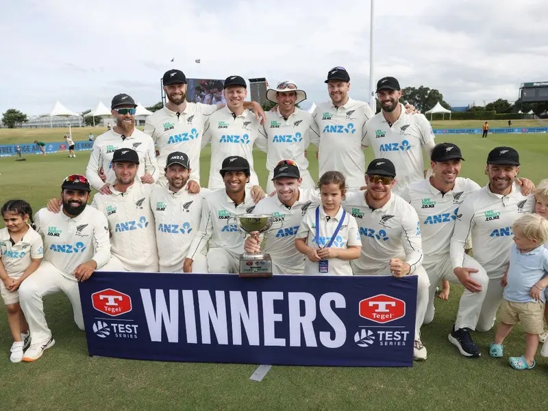 Duffy’s five-for triggers West Indies collapse as New Zealand seal Test series 2-0