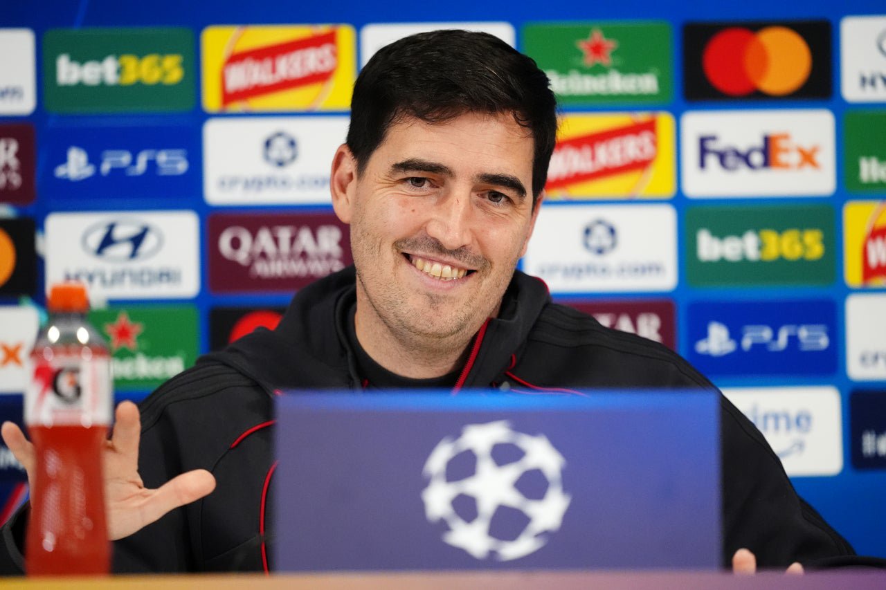 Liverpool manager Andoni Iraola will face his former assistant Inigo Perez who takes charge of Villarreal on Tuesday (PA)