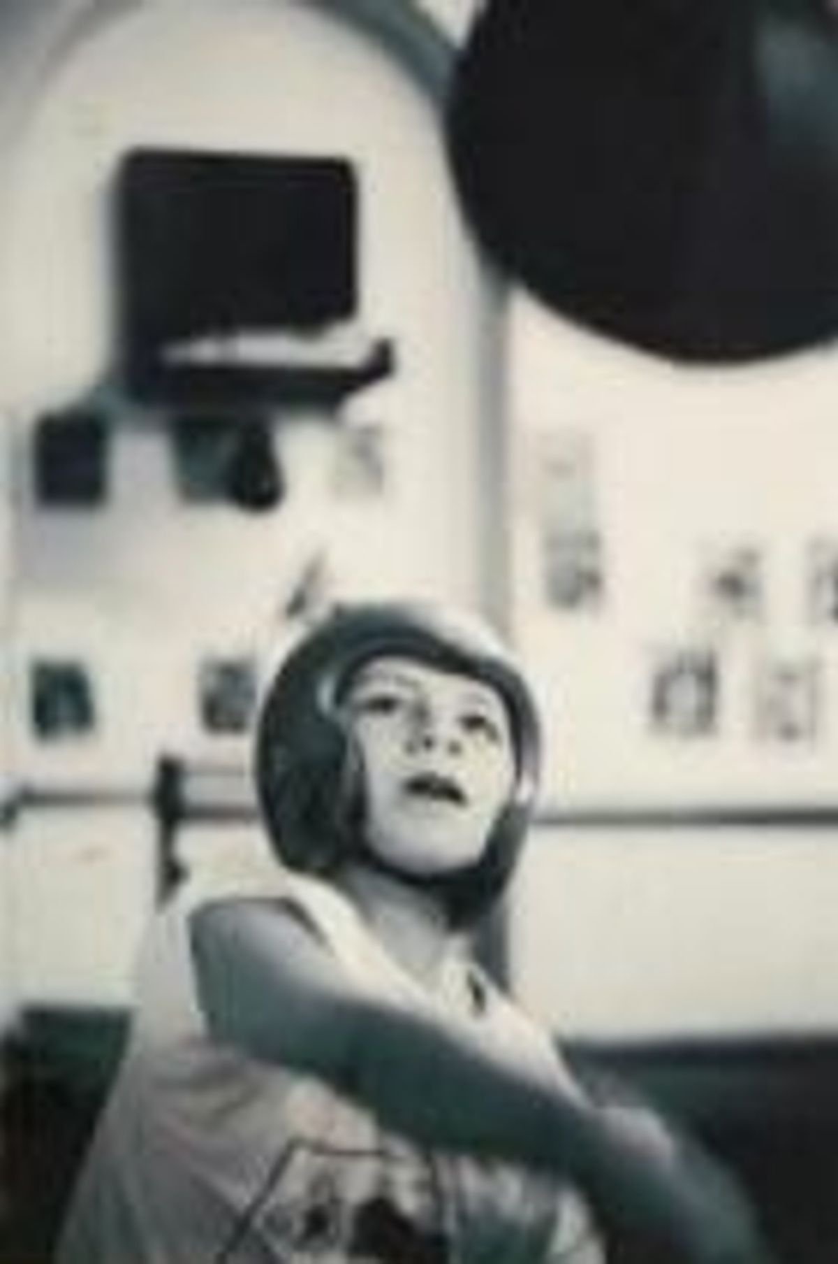 Michael at age seven or eight boxing in the Wellington