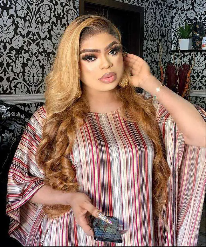More Drama As Bobrisky Reveals How His Friendship With Tonto Ended; Shares Text Message As Proof