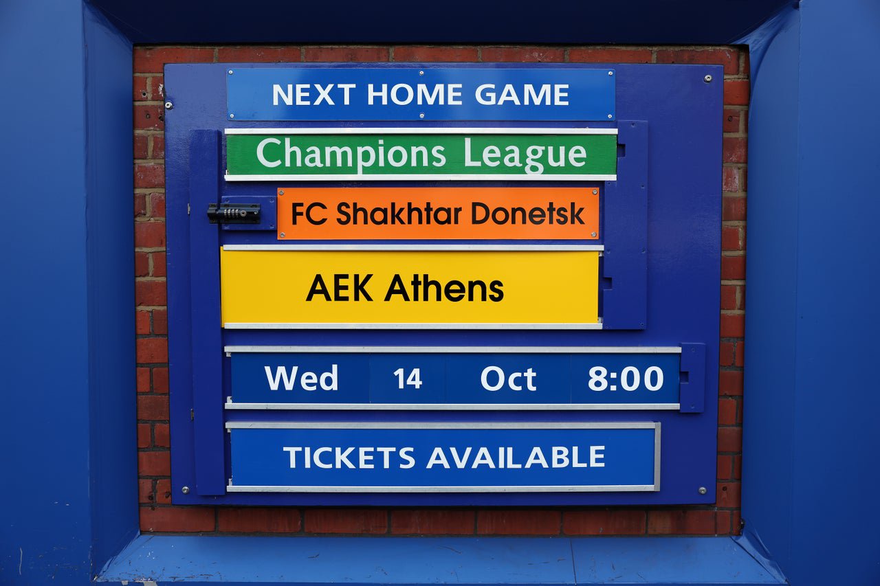 Shakhtar will host at least four Champions League group phase games at Stamford Bridge this season, including Real Madrid in January (Getty)