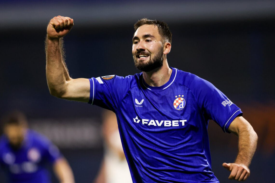 Dinamo Zagreb striker Dion Drena Beljo.