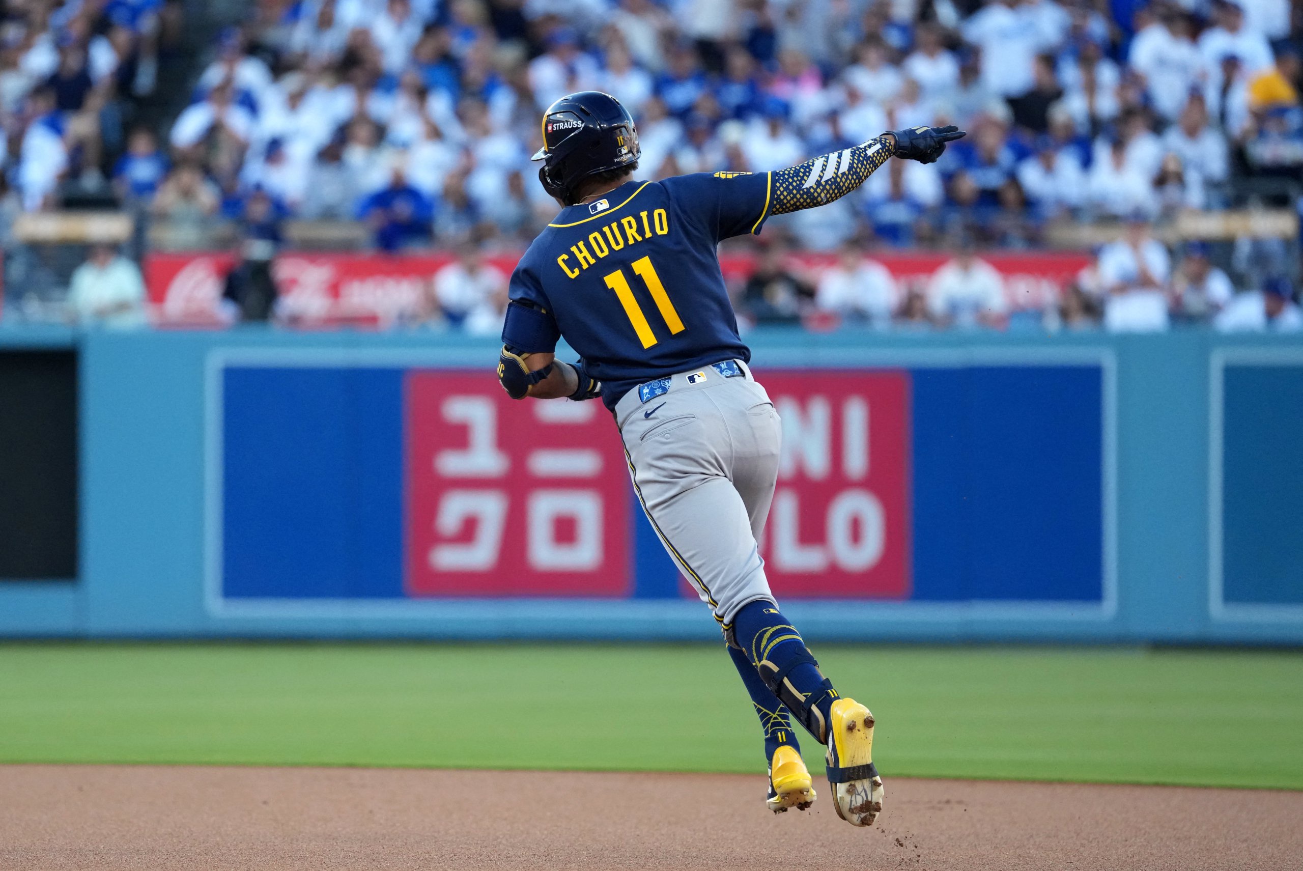 MLB: NLCS-Milwaukee Brewers at Los Angeles Dodgers