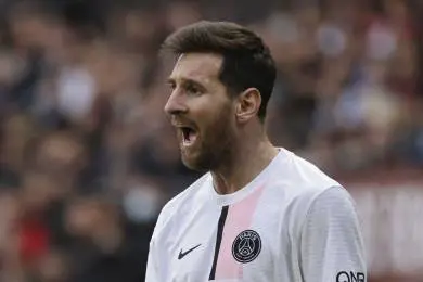 Messi has scored just once so far in Ligue 1 and has struggled to adapt into PSG's style of play