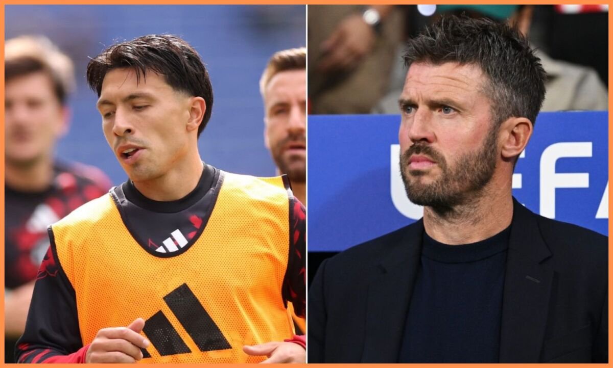 Lisandro Martinez and Michael Carrick