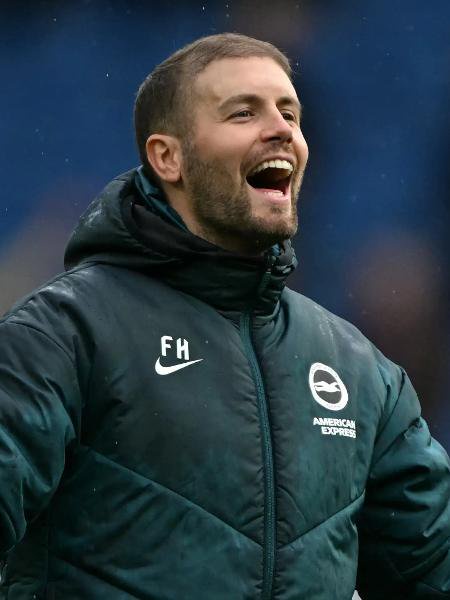 Caçula da Premier League, alemão Fabian Hürzeler dirige o Brighton desde 2024