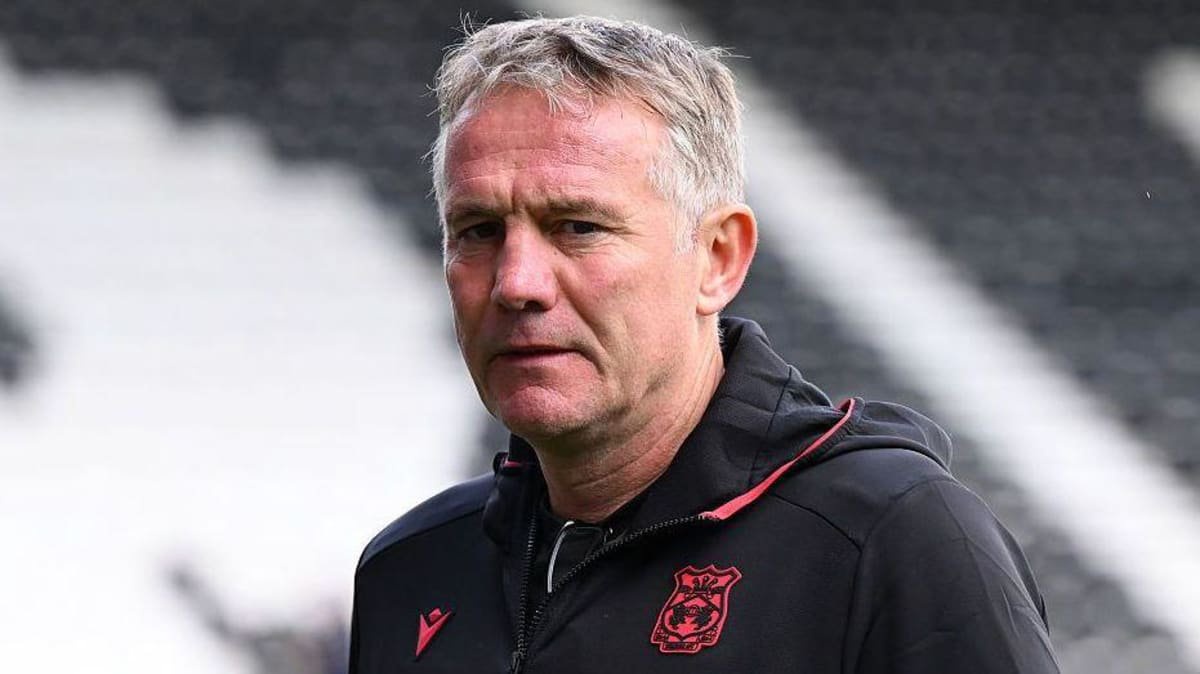 Wrexham manager Phil Parkinson
