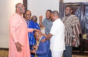 Clergymen pray for Okudzeto Ablakwa