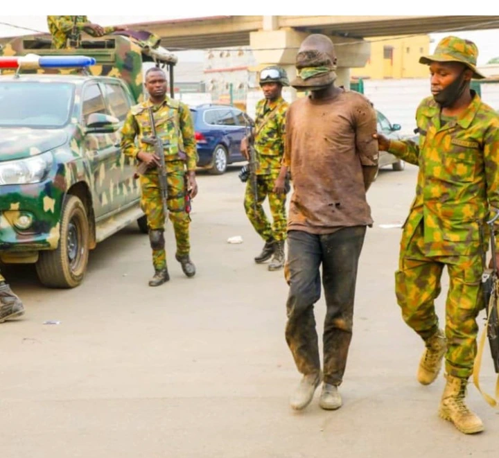 Nigerian Army arrests suspected kidnapper, Salisu Dangani after gun duel in Ekiti