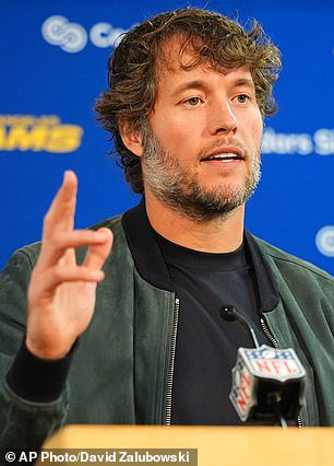 Los Angeles Rams quarterback Matthew Stafford