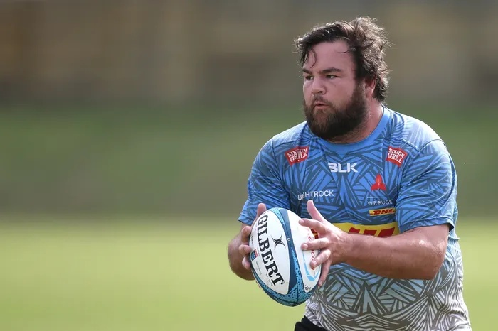 FILE - Frans Malherbe has been training with the Stormers with an eye on getting back on the park in the new year.