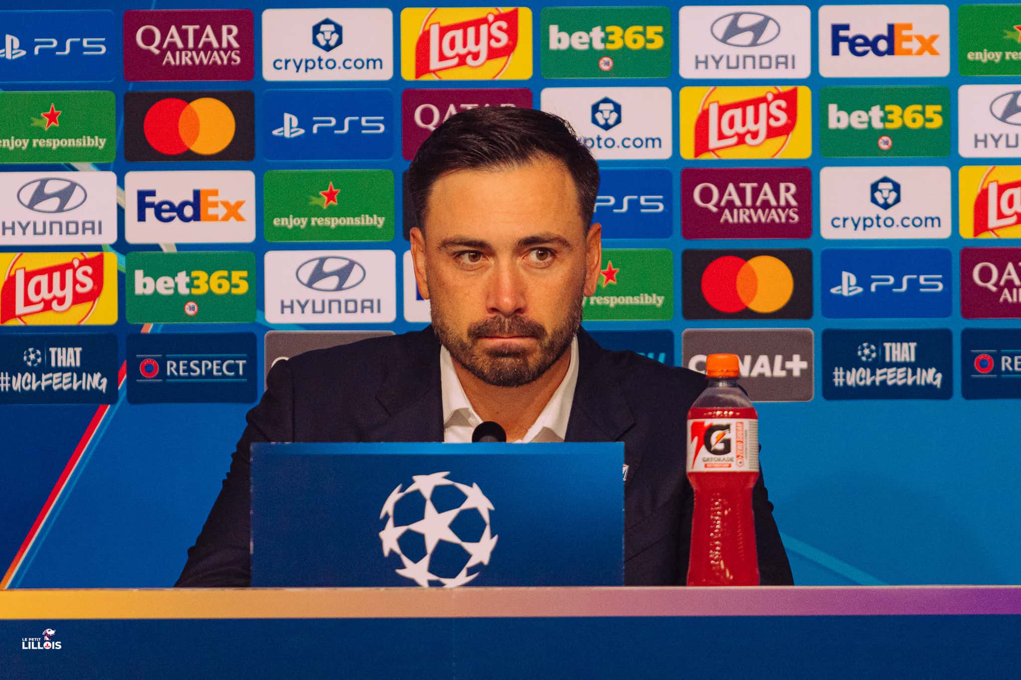 Davide Ancelotti, entraîneur du LOSC.