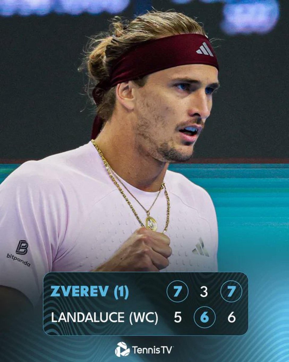 Zverev übersteht Landaluces Angriff und erreicht das Wiener Achtelfinale