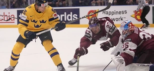 Sweden beats Latvia 7-2, Switzerland routs Denmark 8-0 at men’s hockey world championship