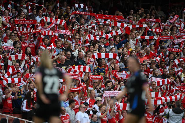 Arsenal command the WSL’s highest attendances but they have failed to win any of their three home games of the season