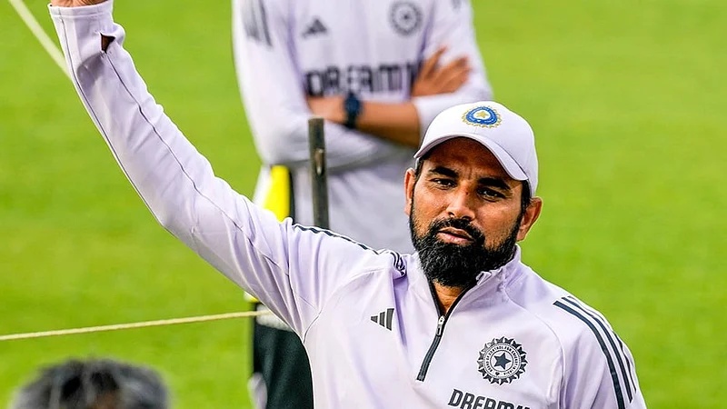 Mohammed Shami dropped