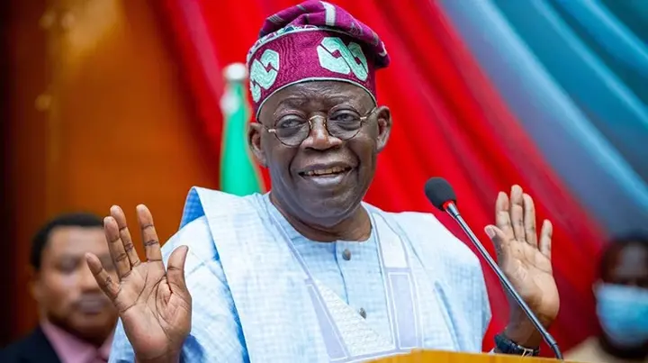 ​Tinubu gets fresh endorsement, Court dismisses certificate forgery suit against Tinubu, Sanction parties, candidates sponsoring fake news against Tinubu, Ajaka tells INEC, Tinubu arrives Nasarawa, Tinubu meets with farmers, I am confident of winning, A new hope, ensure Tinubu’s victory, Sanwo-Olu drum support for Tinubu, support for Tinubu, Tinubu a detribalised Nigerian ― YCE, , Tinubu has capacity , campaign organisation appoints Buhari , more support for Tinubu, Yahaya Bello's group to