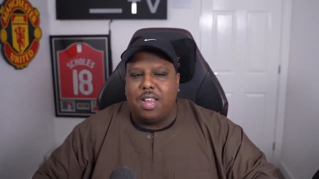 An influencer called Saeed TV had criticised Ferdinand for not being more vocal about the club's ownership