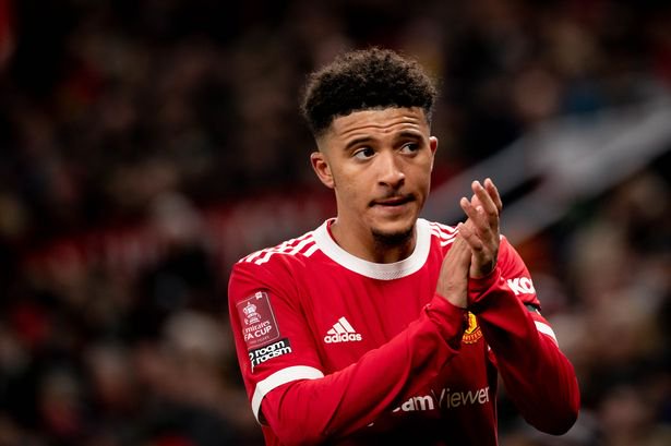 Jadon Sancho scored in the penalty shootout defeat to Middlesbrough.
