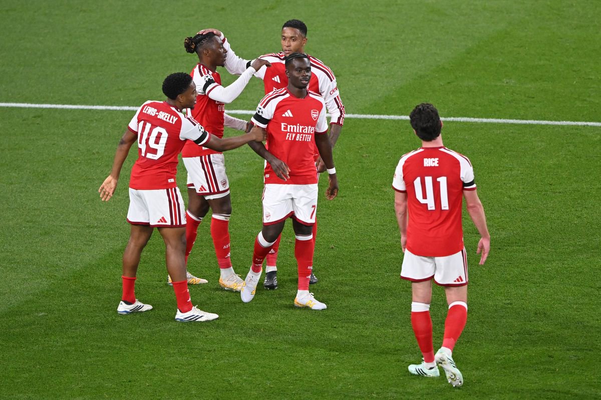 Arsenal celebrate