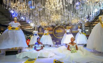 The Bride and Groom Expo opened on Friday at the UMA Showground (Photos by Miriam Namutebi)