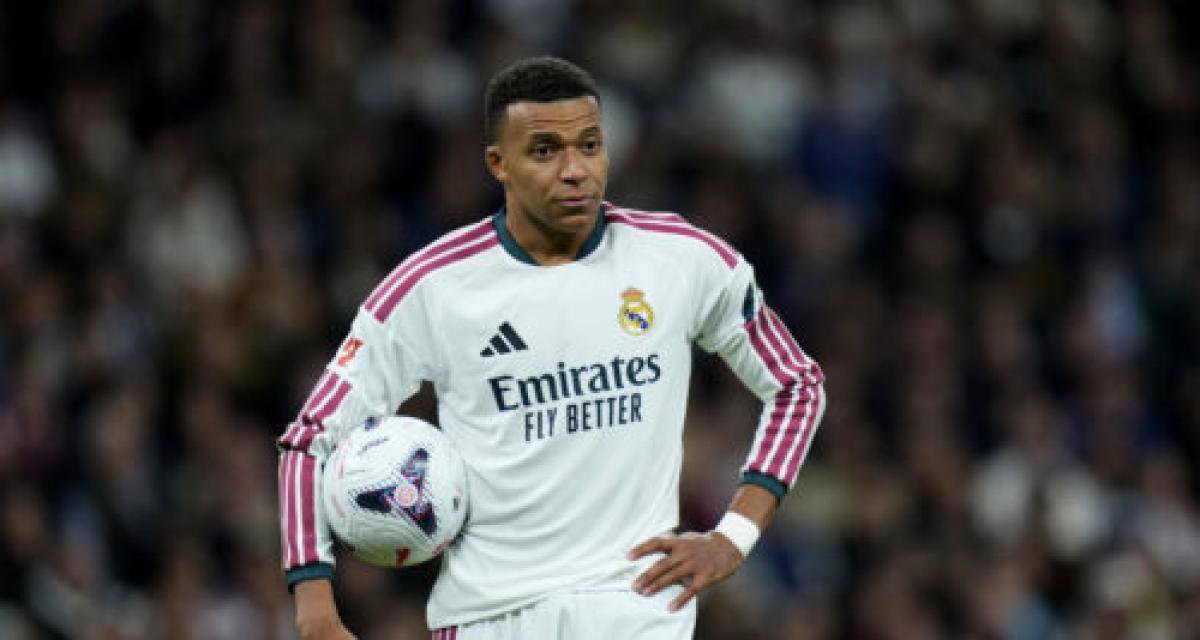 Kylian Mbappé avec le Real Madrid