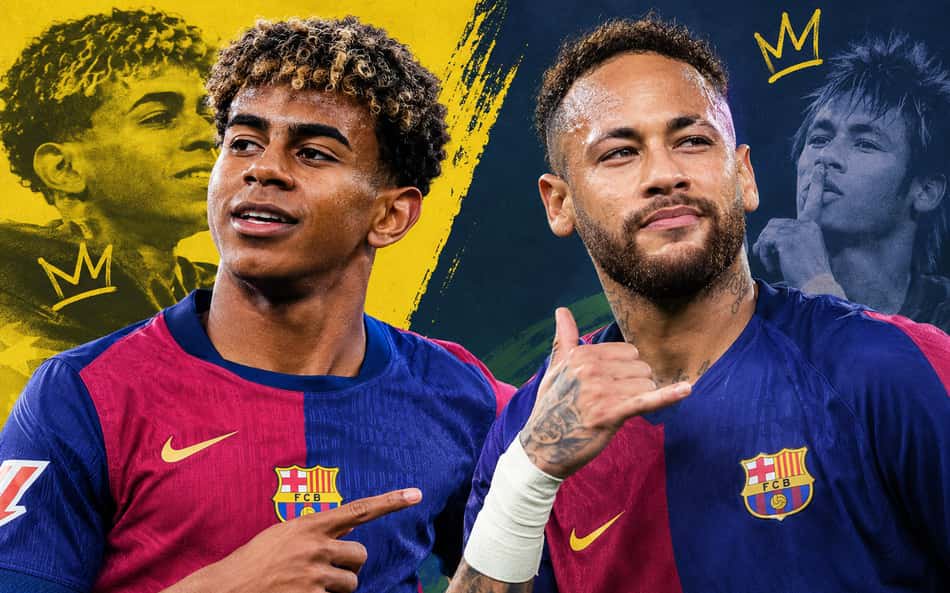 Lamine Yamal x Neymar: as semelhanças dos craques