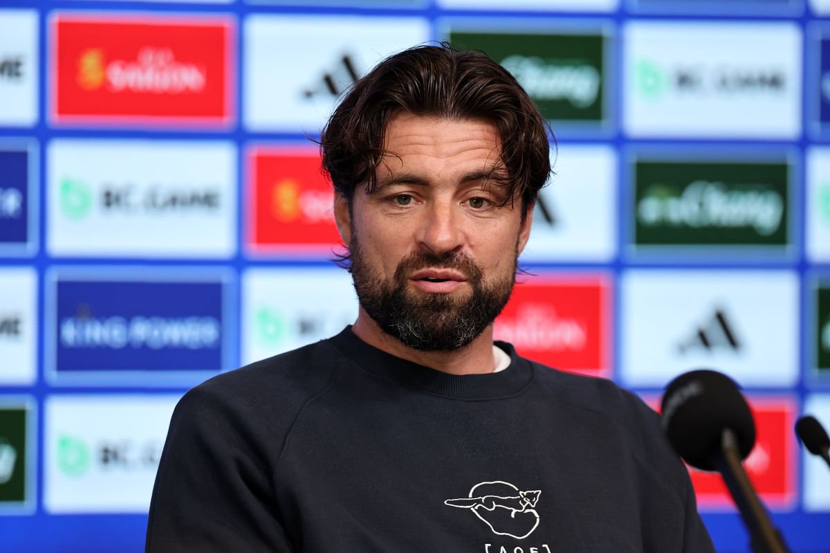 Leicester City Manager Russell Martin