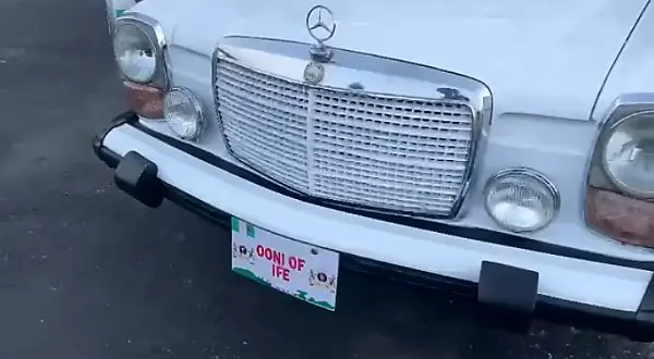 Classic 1970 Mercedes-Benz Joins Ooni Of Ife's Car Collection - autojosh 