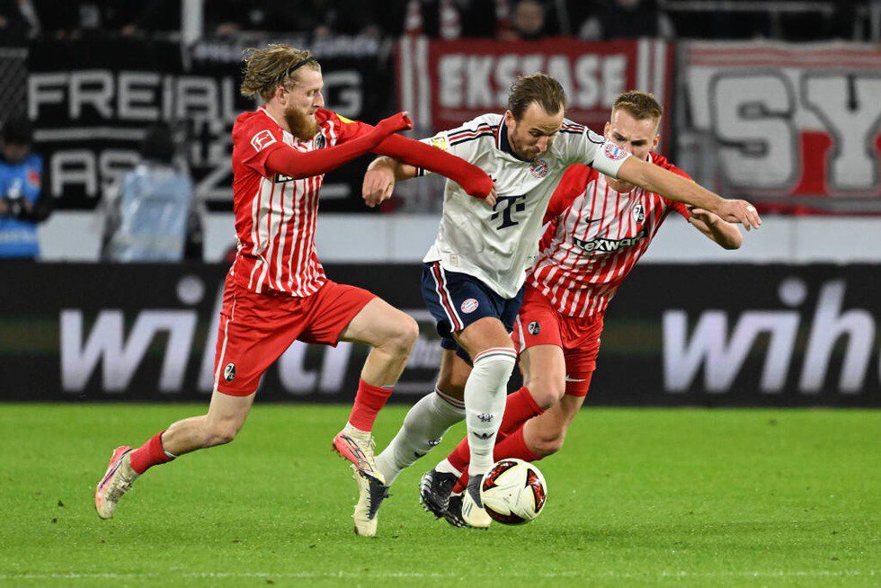 Harry Kane ist kaum zu stoppen.  | Foto: IMAGO/Gerhard Schultheiß
