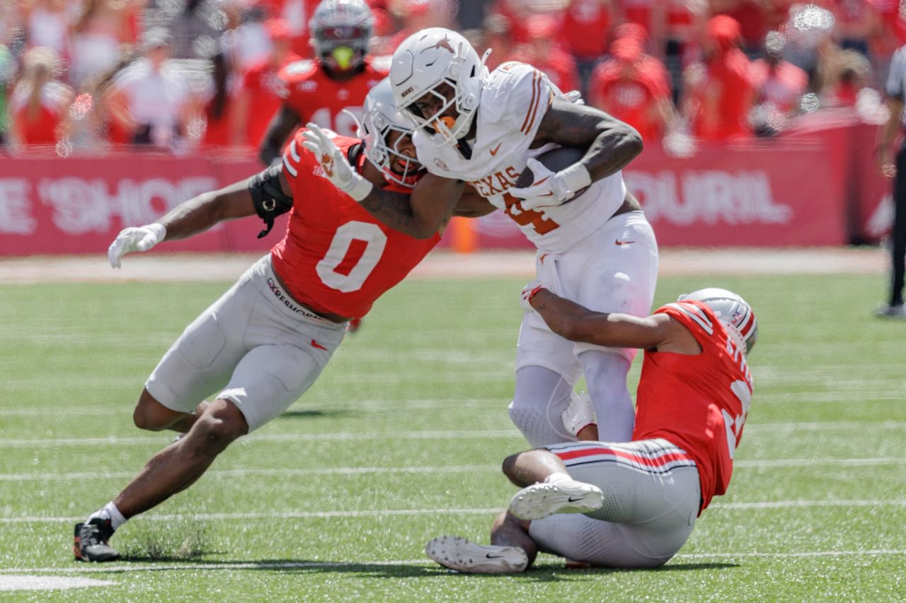 Lorenzo Styles Jr and Sonny Styles playing for OSUCredit: Scott Stuart/ZUMA/Shutterstock