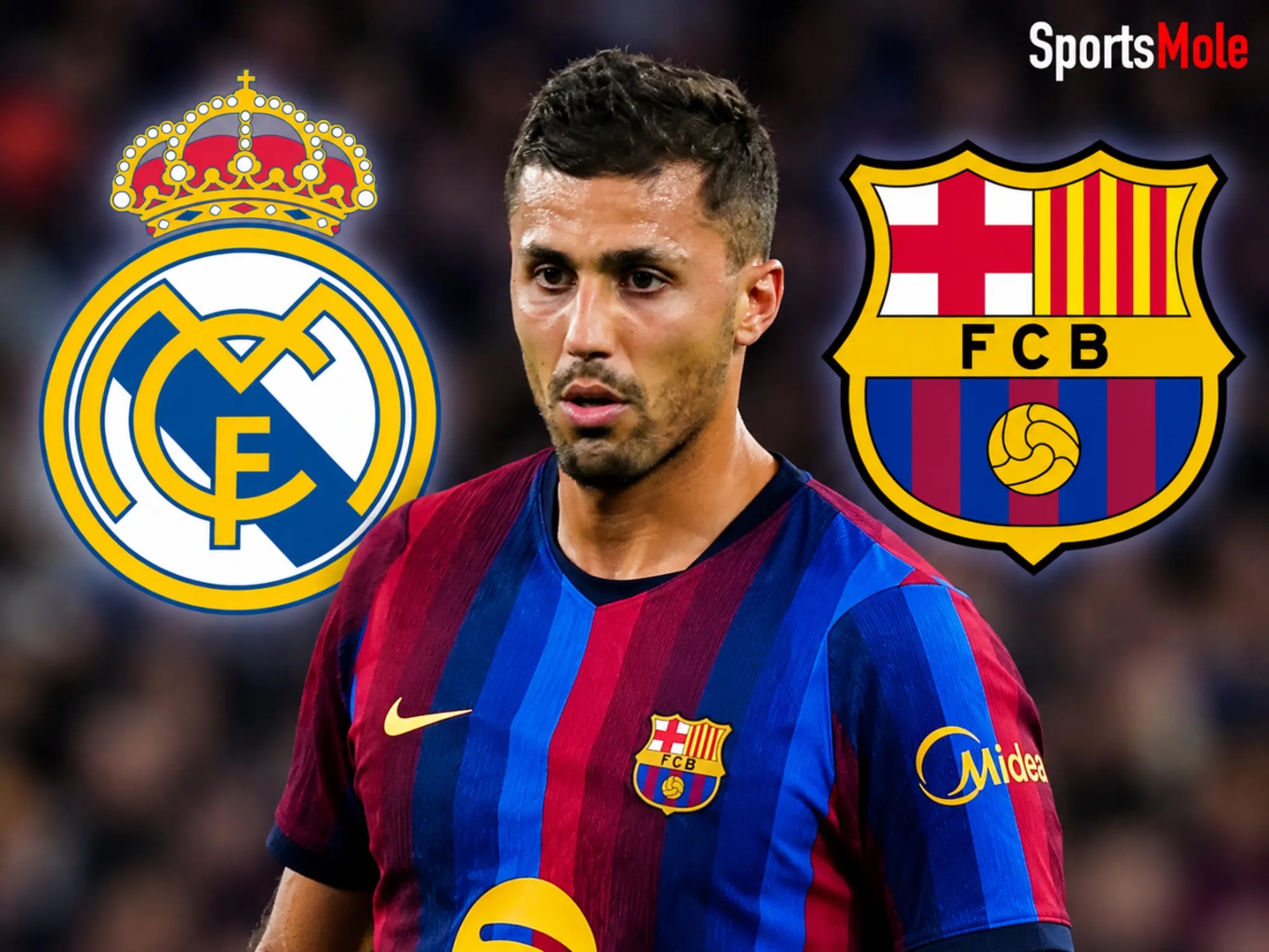 'Difficult to say no': Barcelona's Rodri prepares to face Real Madrid after Mourinho rejection
